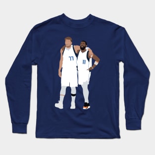 Luka Doncic & Kyrie Irving UNSTOPPABLE Duo Dallas Mavericks Long Sleeve T-Shirt